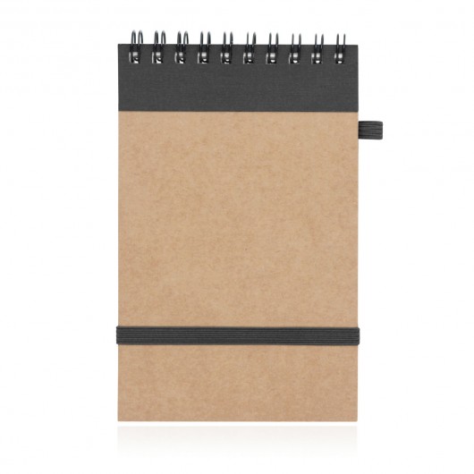 Spiral Bound Recycled Pad black